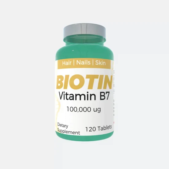 Nahrungsergänzungsmittel für die Gesundheitsfürsorge, Haare, Nägel, Haut, Dmscare-Biotin-Tabletten, Vitamin-B7-Tabletten, Biotin