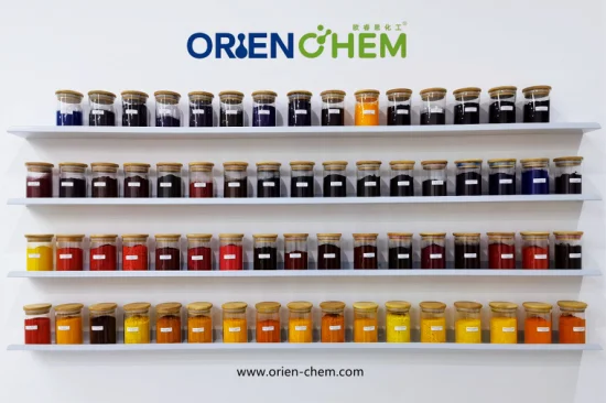 Farbpulver Rot/Gelb/Orange/Violett organisches Pigment für Kunststoff/Farbe/Tinte