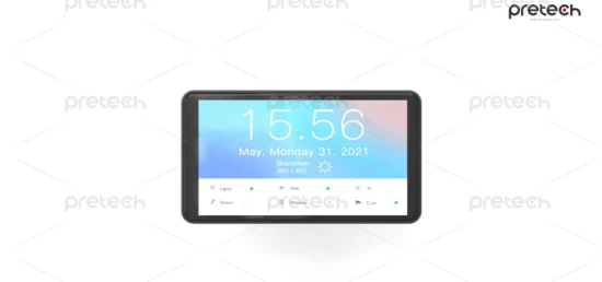 ODM Custom Smart Home Automation Google Alexa Sicherheitsalarmsystem Display Touchscreen Android Wall Mount Tablet PC